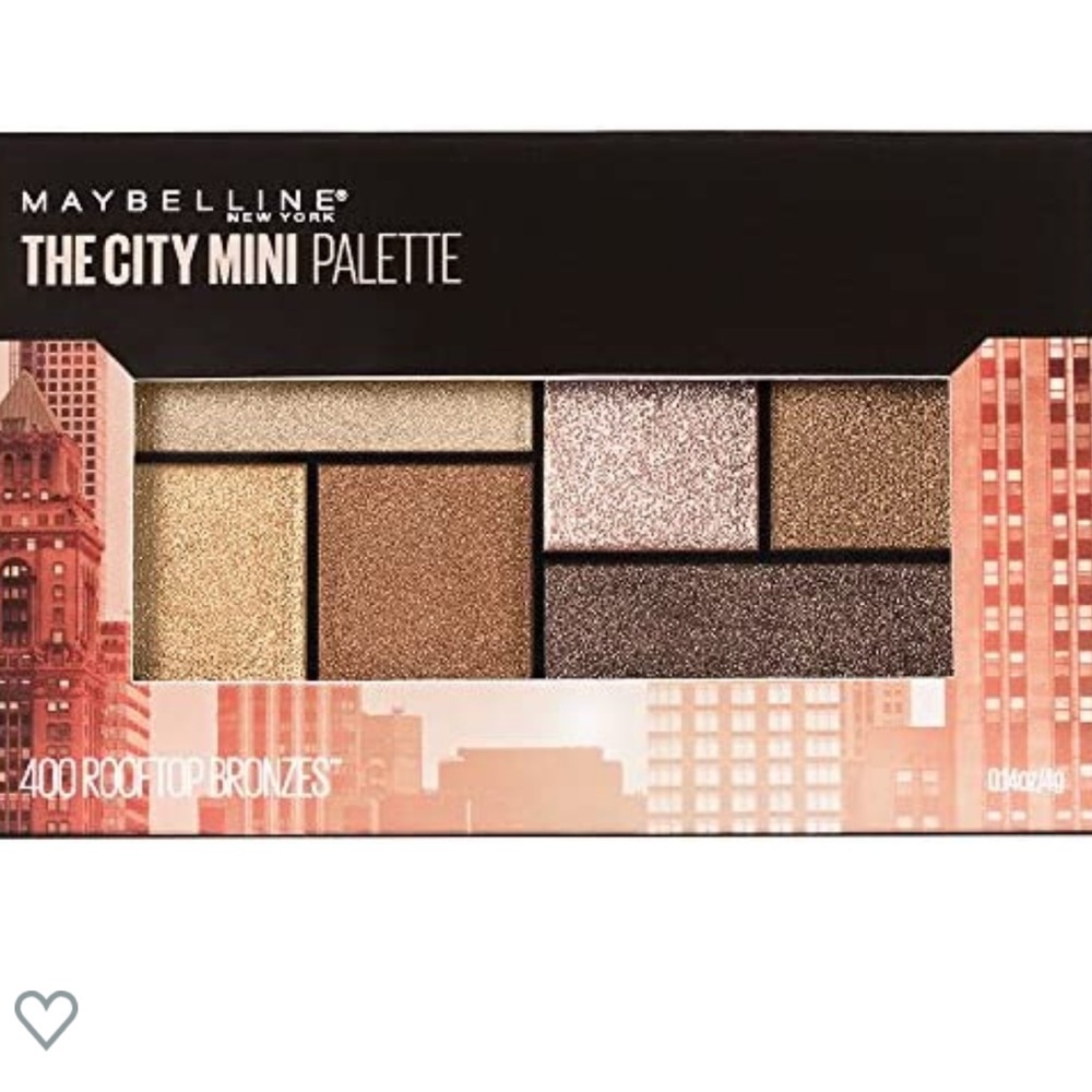 Maybelline The City Mini Eyeshadow Pallet Rooftop Bronzes 400